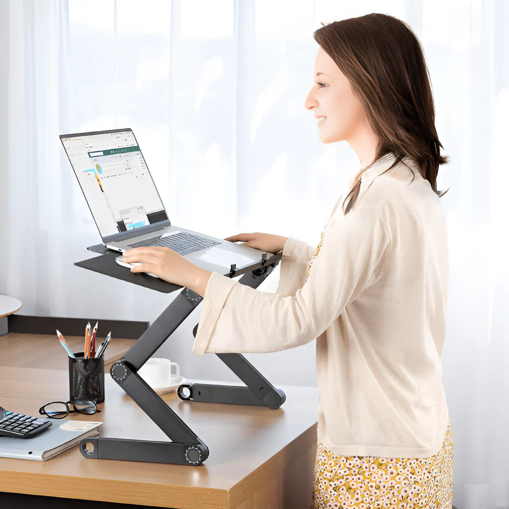 Laptopstandaard voor bureau - Afbeelding 2