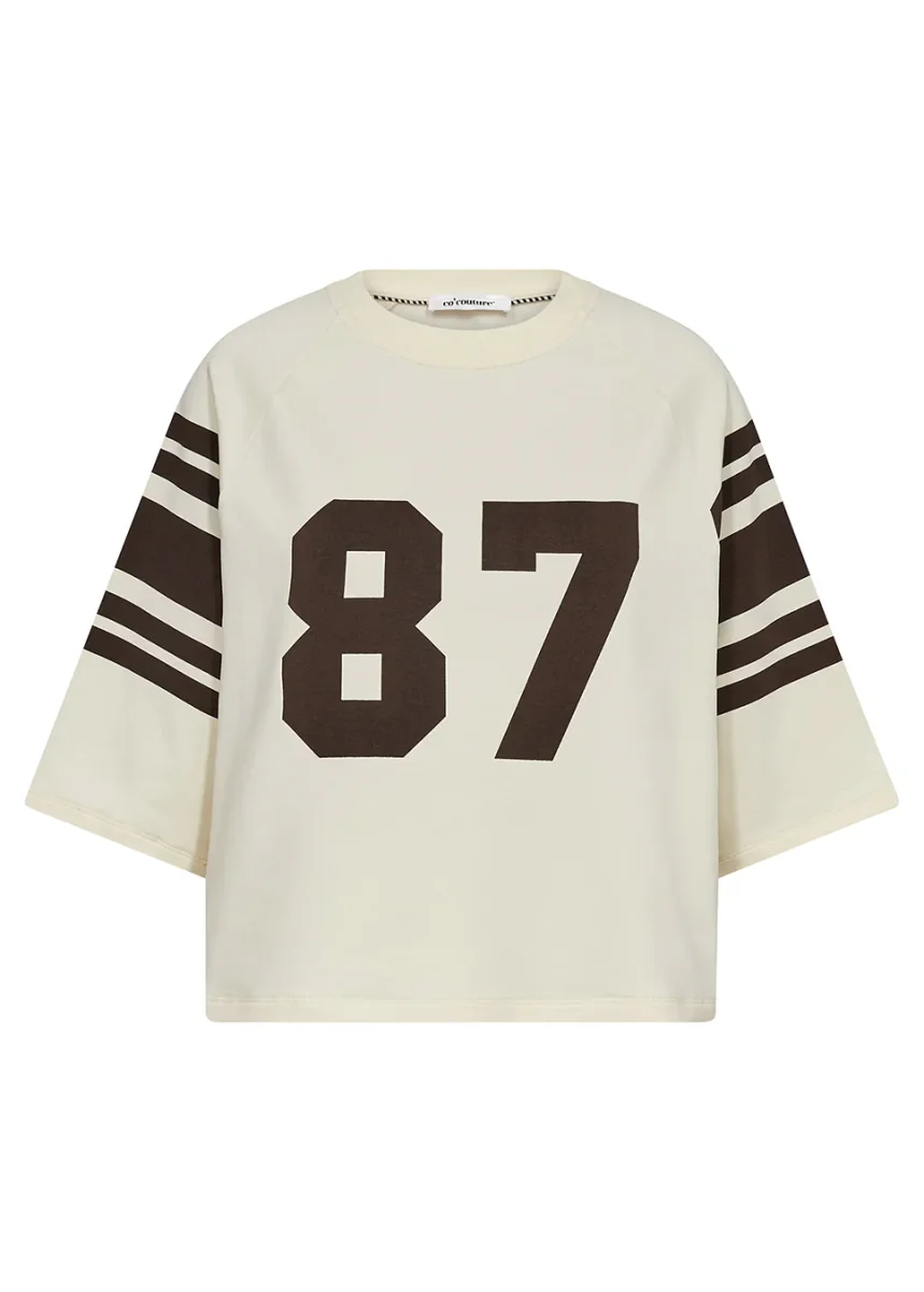 Co Couture ElyCC 87 Tee Sweat off white bruin