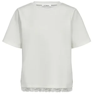Co Couture EviCC Lace Tee wit