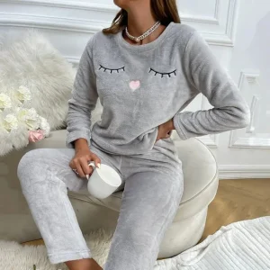 Dikke Warme Pyjama | Regular fit - Fluweelzachte stof - Voor koude winteravonden