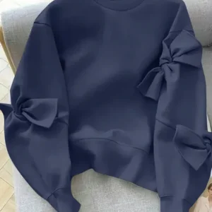Mooie Sweater met Strikjes! Drie Kleuren