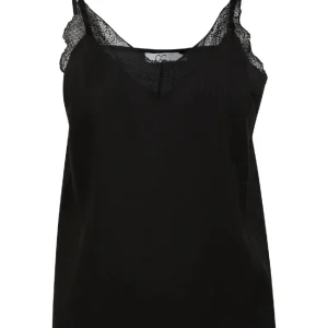 CC Heart Luna top met kant Zwart