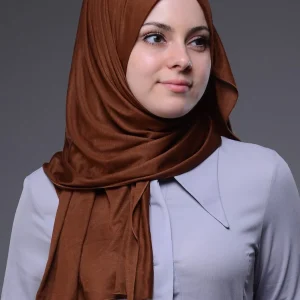 Jersey Sjaal Hijab | Bruin